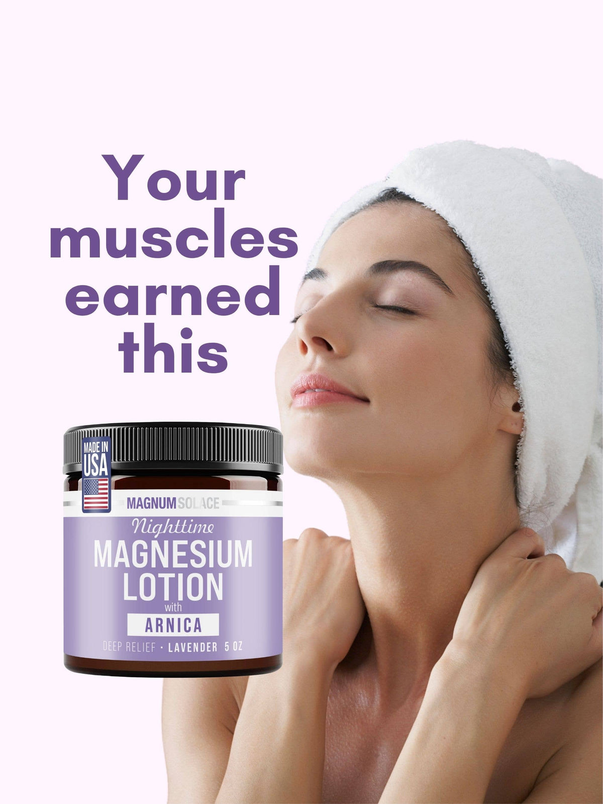 Nighttime Magnesium Lotion with Arnica