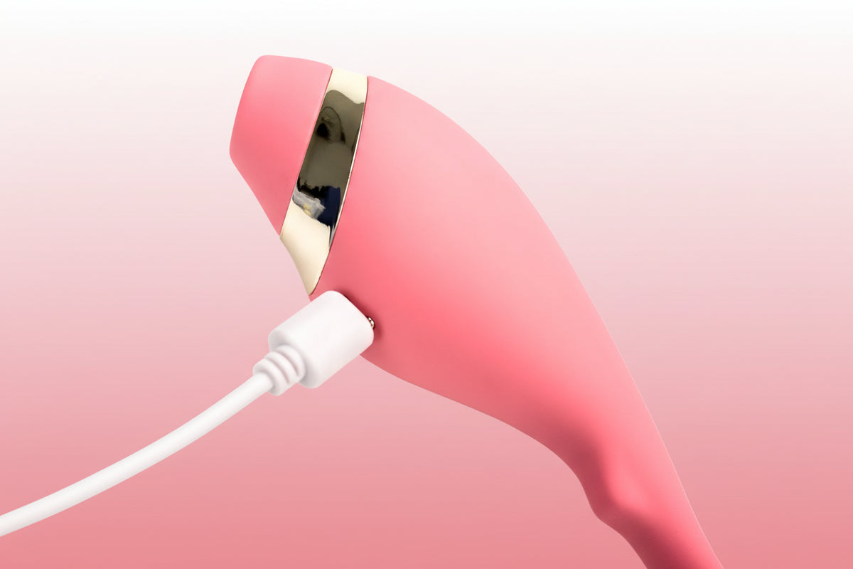 The Adventurer Air Pressure Vibrator & charge cord | Euforia