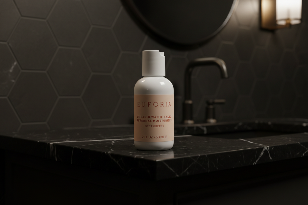 Organic Water-Based Personal Moisturizer - Strawberry