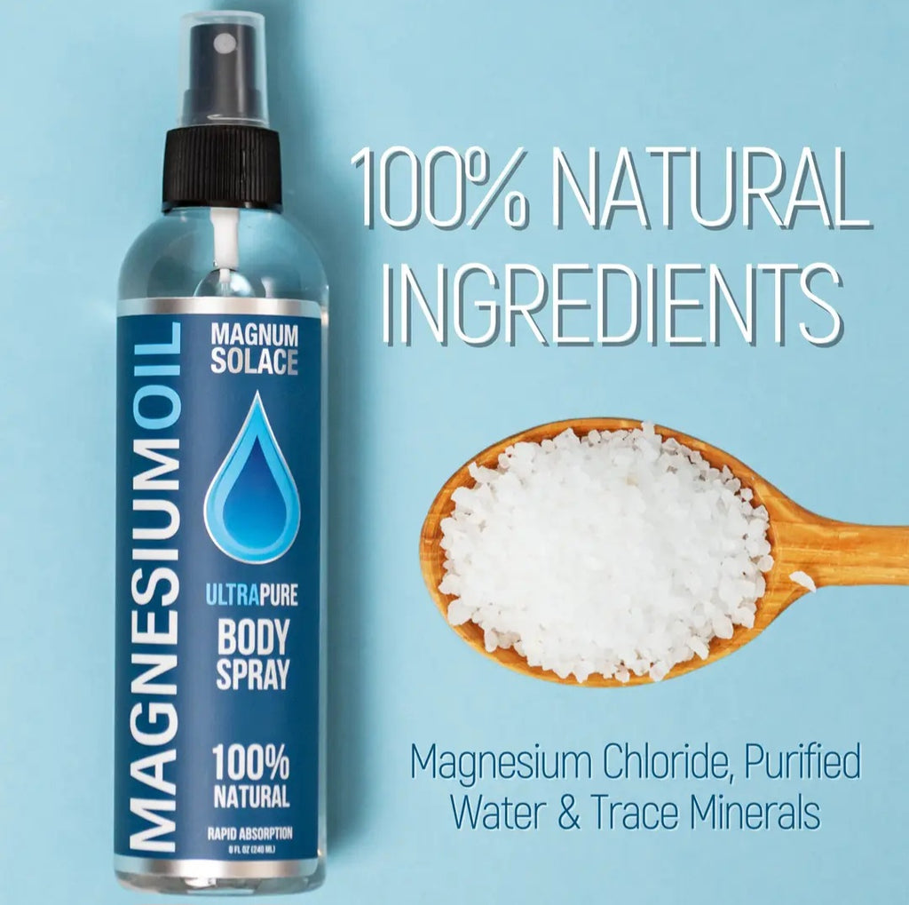 Magnesium Oil spray For Restless Legs, Sleep, Muscle Relief
