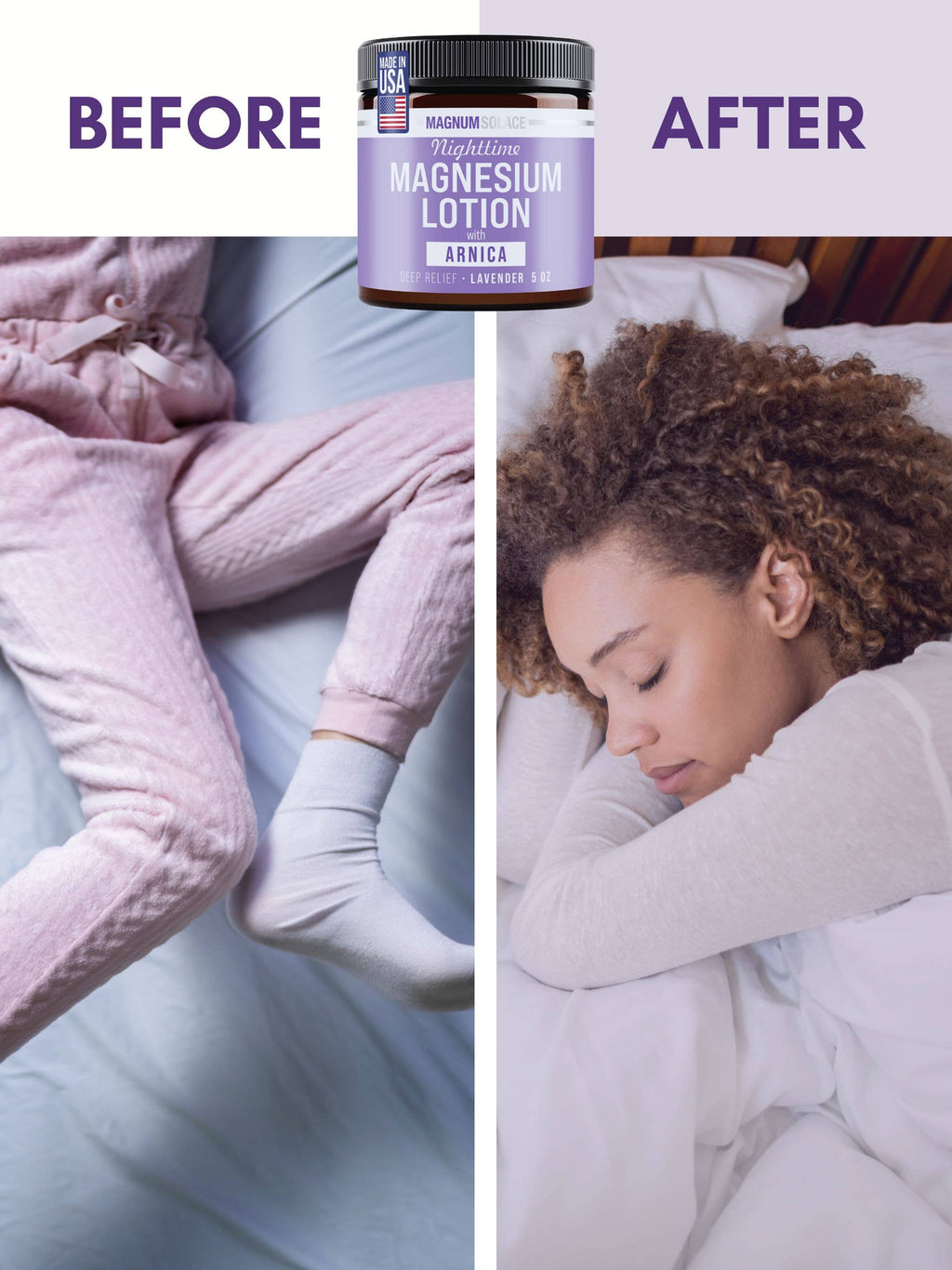 Nighttime Magnesium Lotion with Arnica
