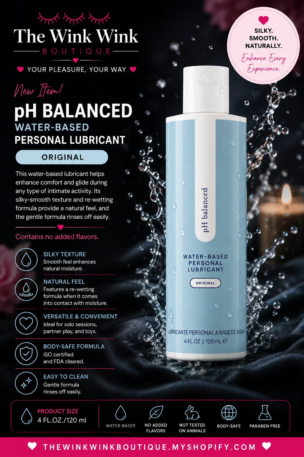 Water-Based Personal Lubricant - Original