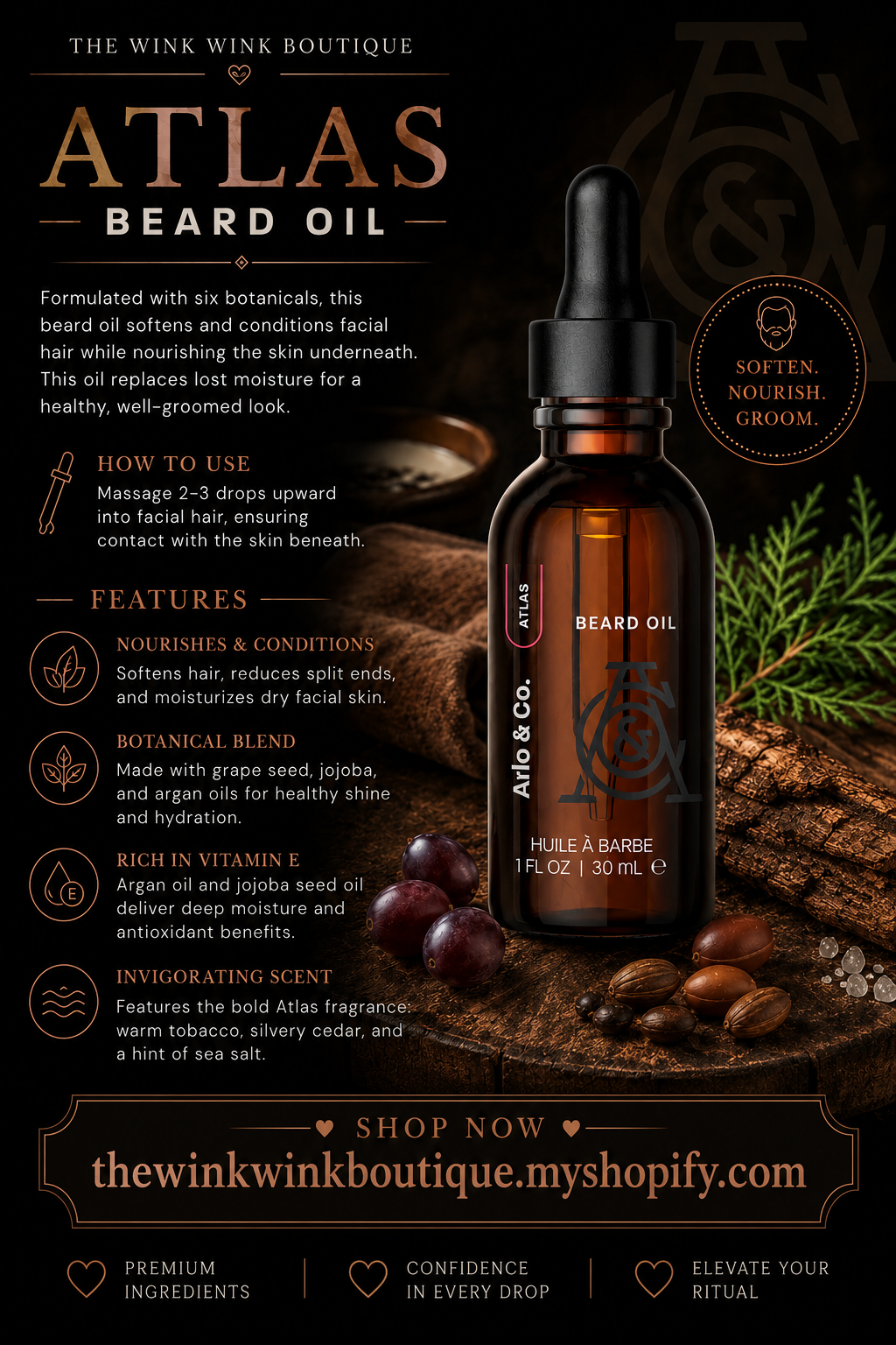 Atlas Beard Oil