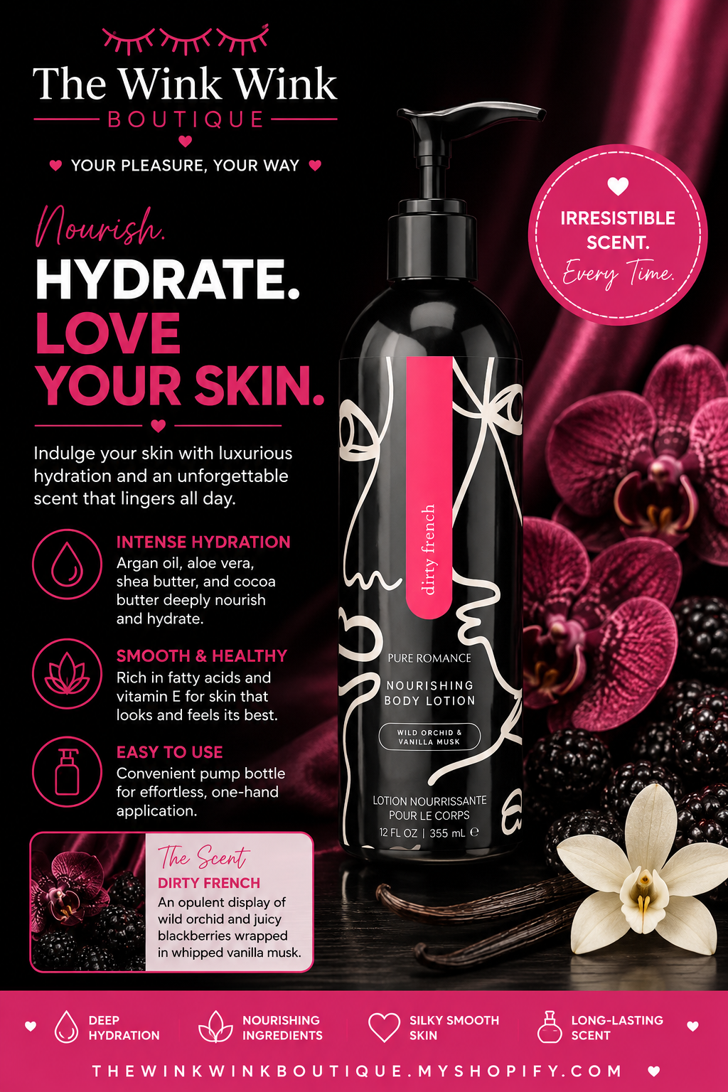 Nourishing Body Lotion - Dirty French