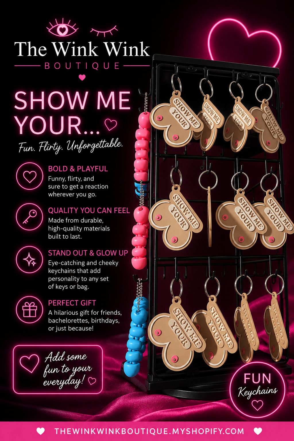 Boobie keychains