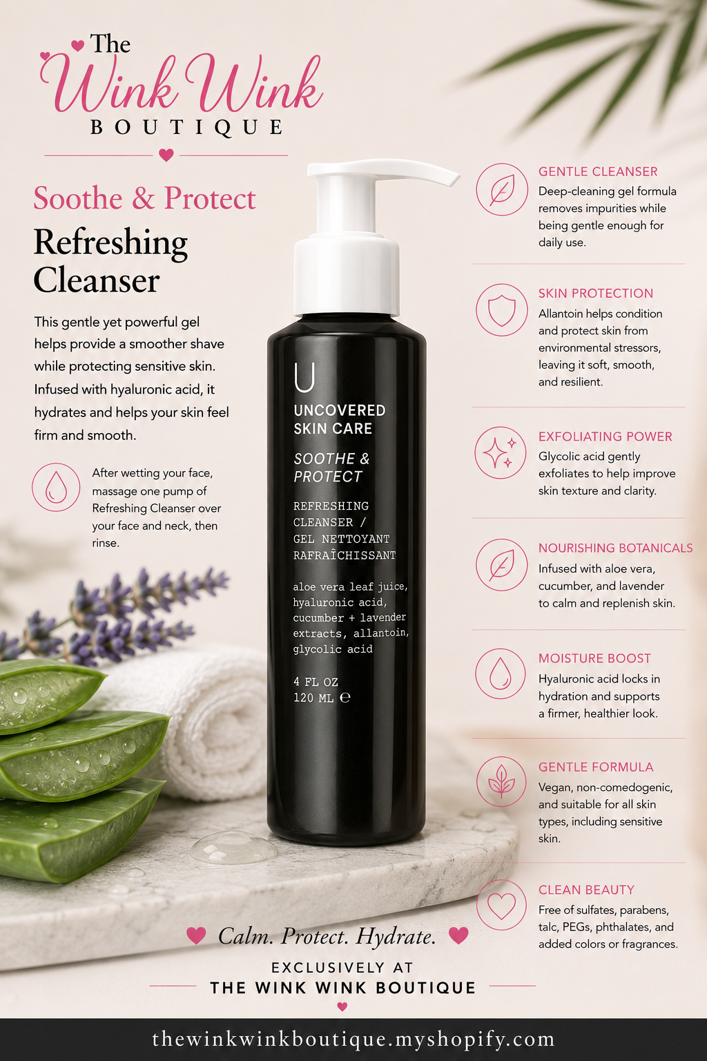 Soothe & Protect - Refreshing Cleanser