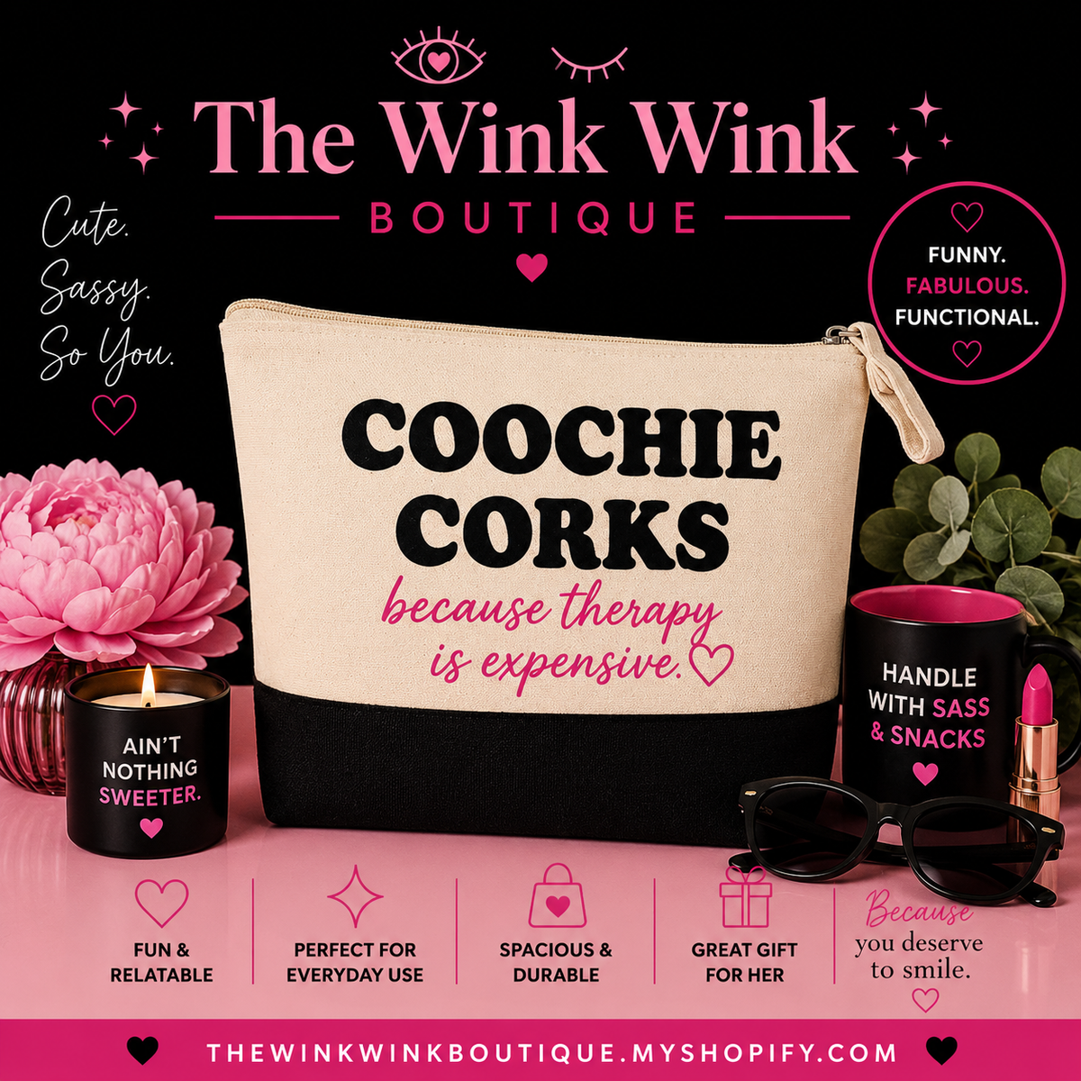 Coochie Corks bag