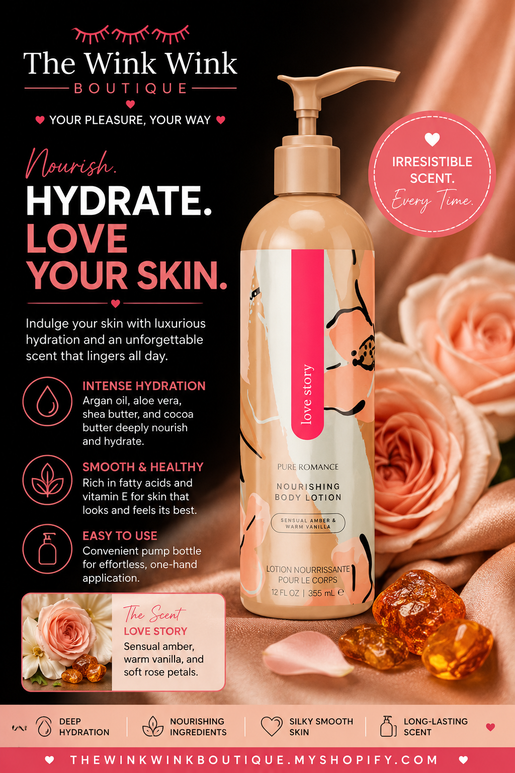Nourishing Body Lotion - Love Story