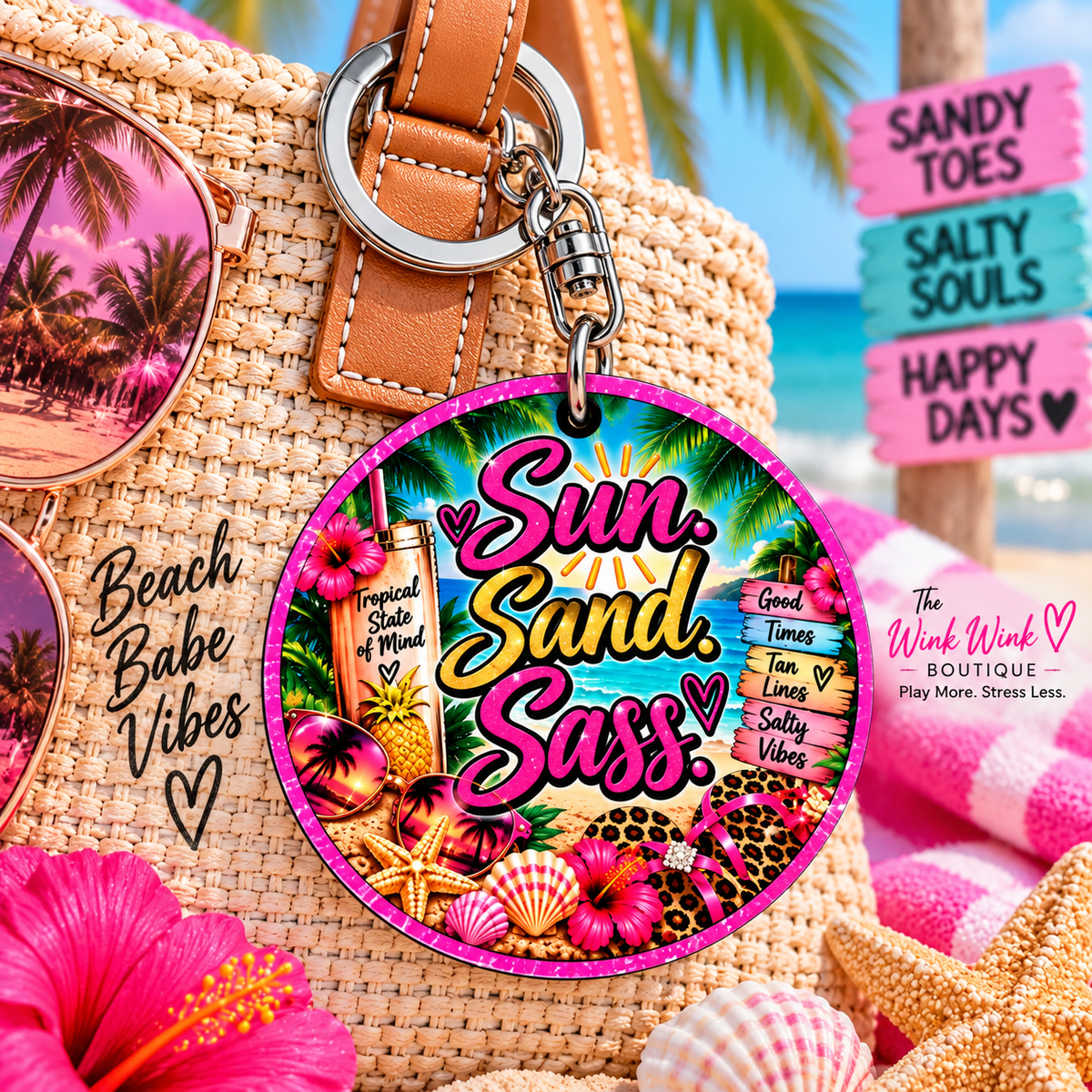 SUN. SAND. SASS. 💋☀️🌴