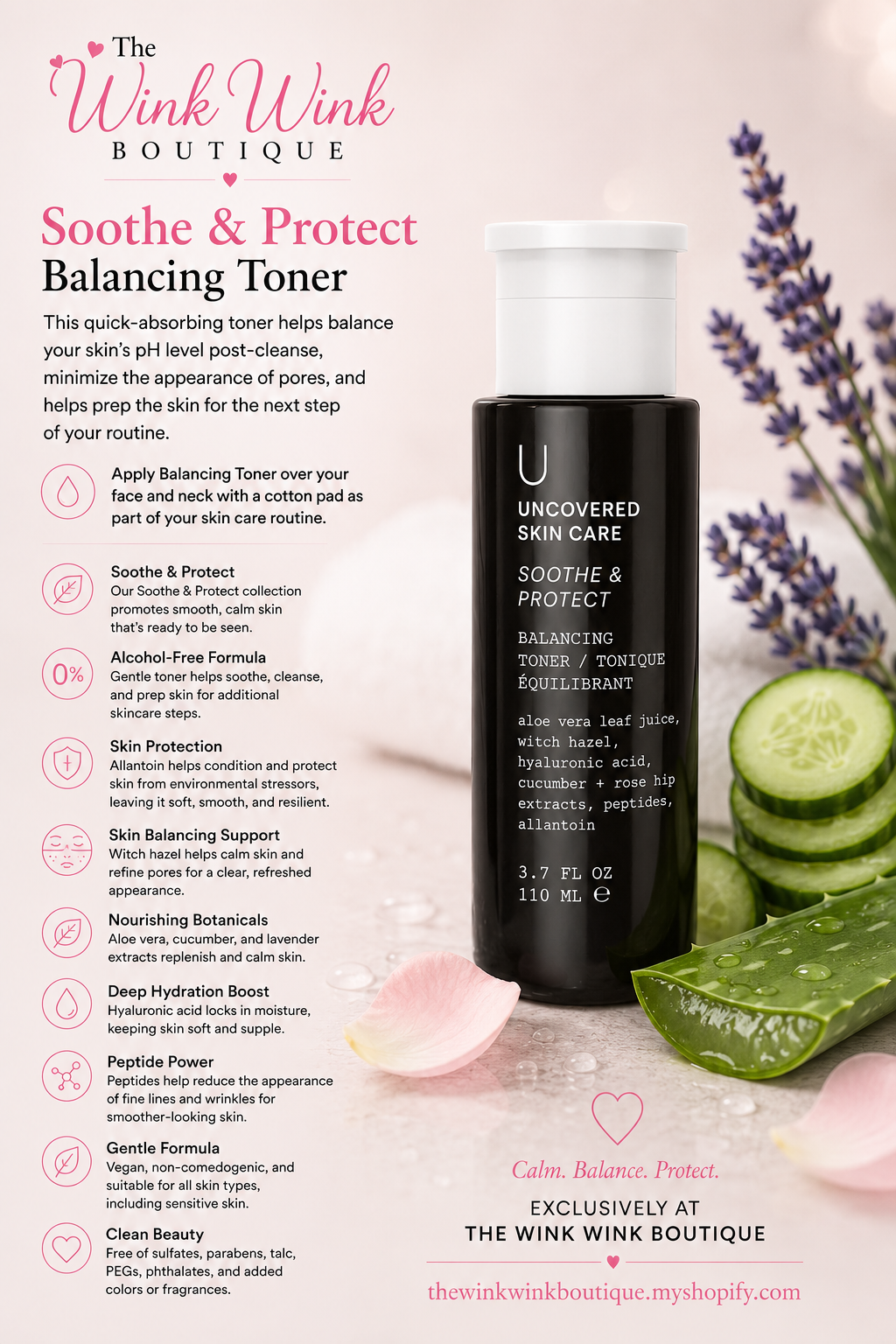 Soothe & Protect - Balancing Toner