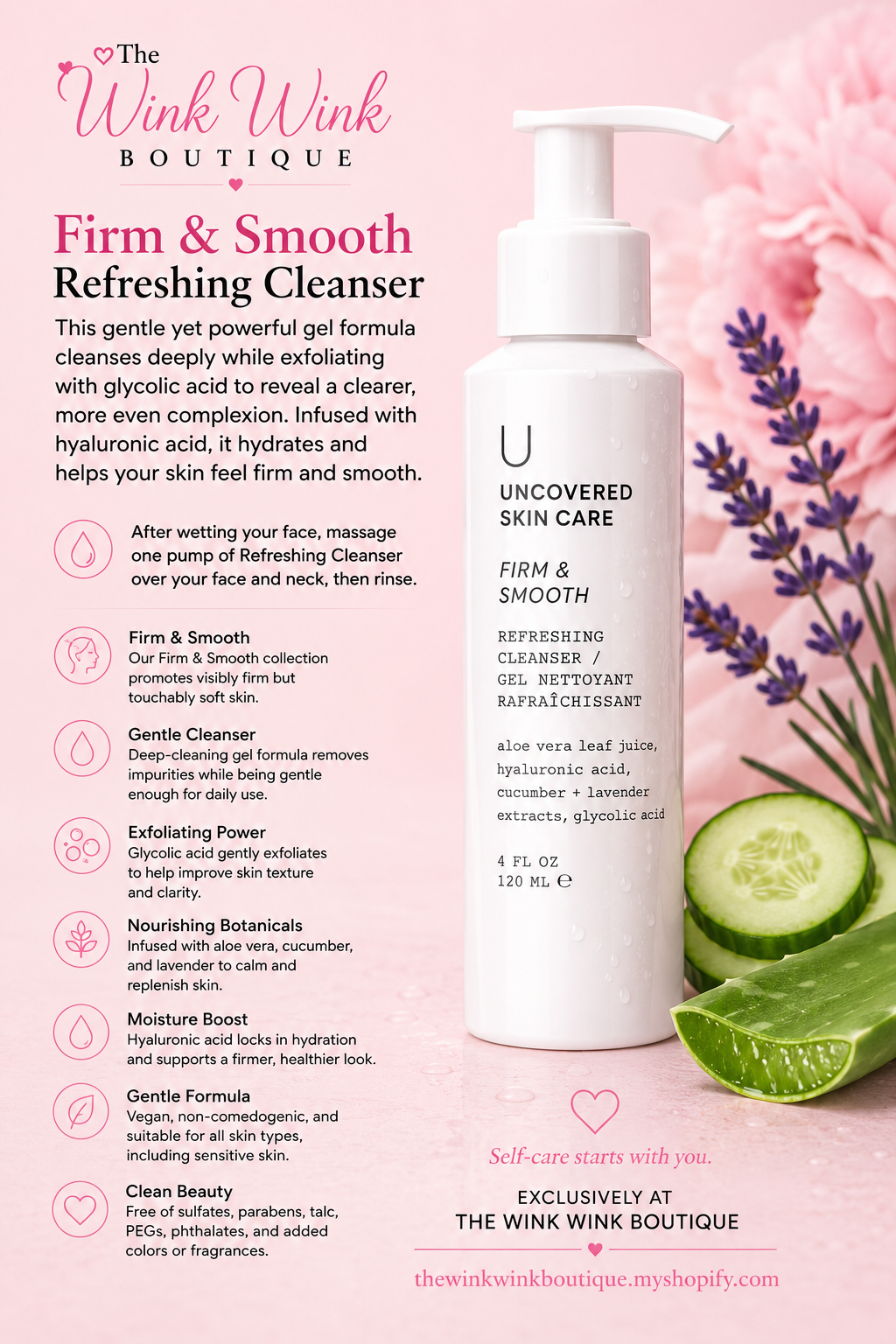 Firm & Smooth - Refreshing Cleanser