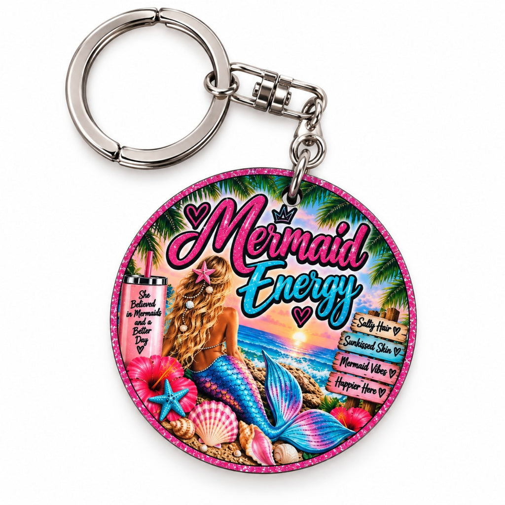🧜‍♀️ Mermaid Energy Keychain