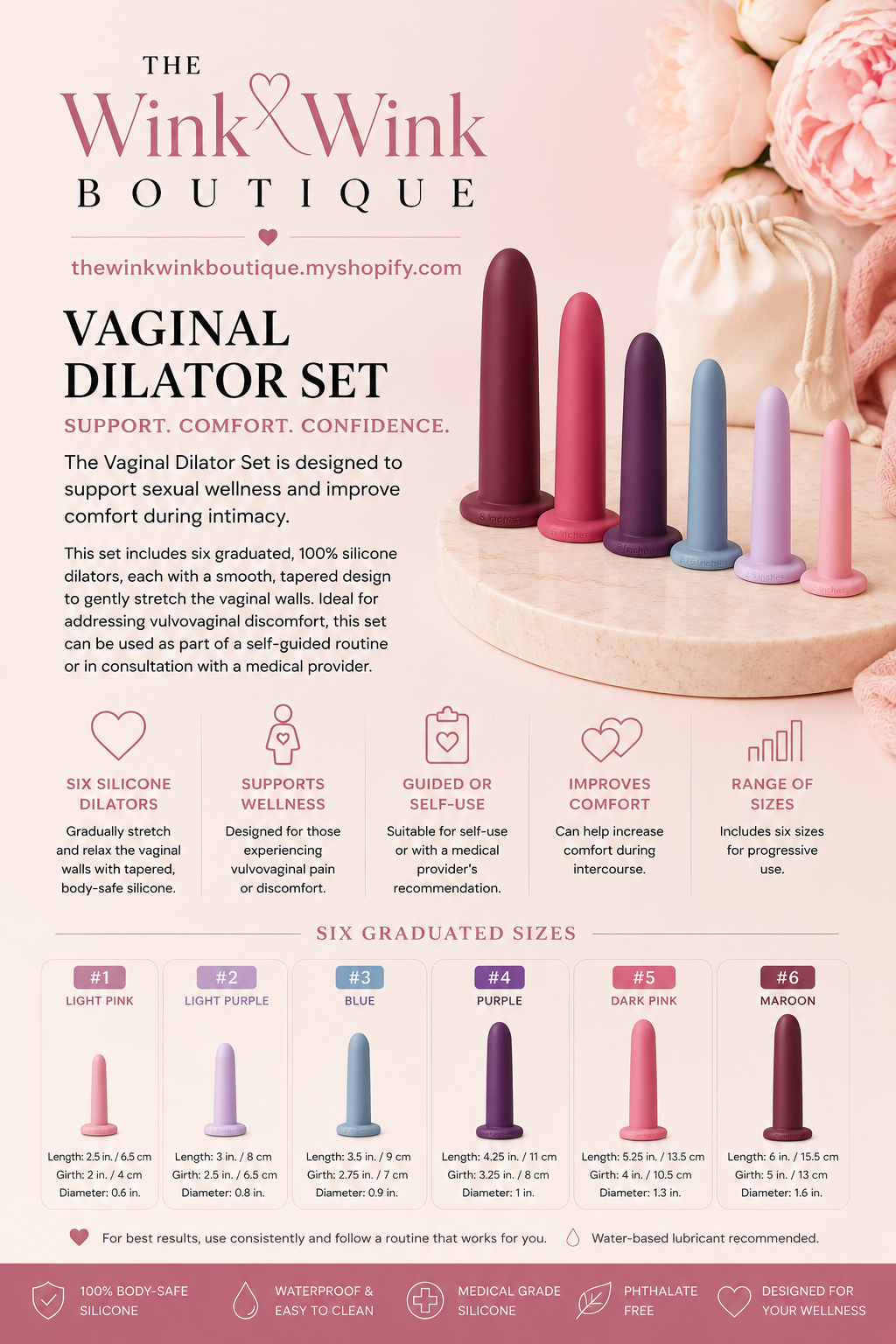 Vaginal Dilator Set