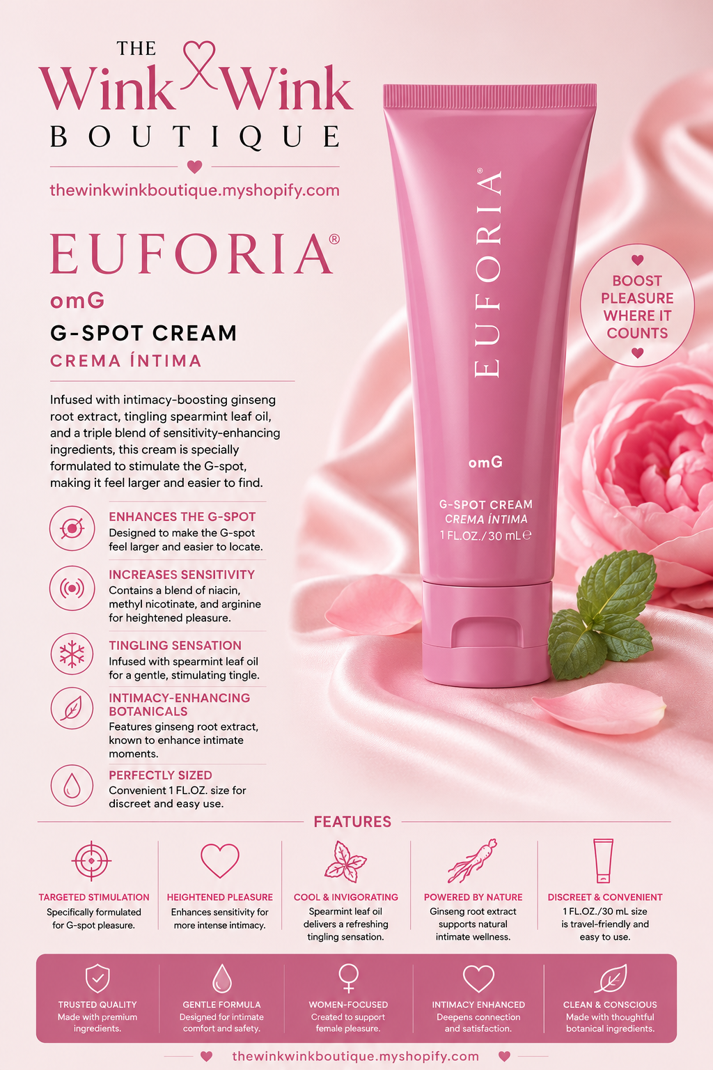Euforia omG G-Spot Cream