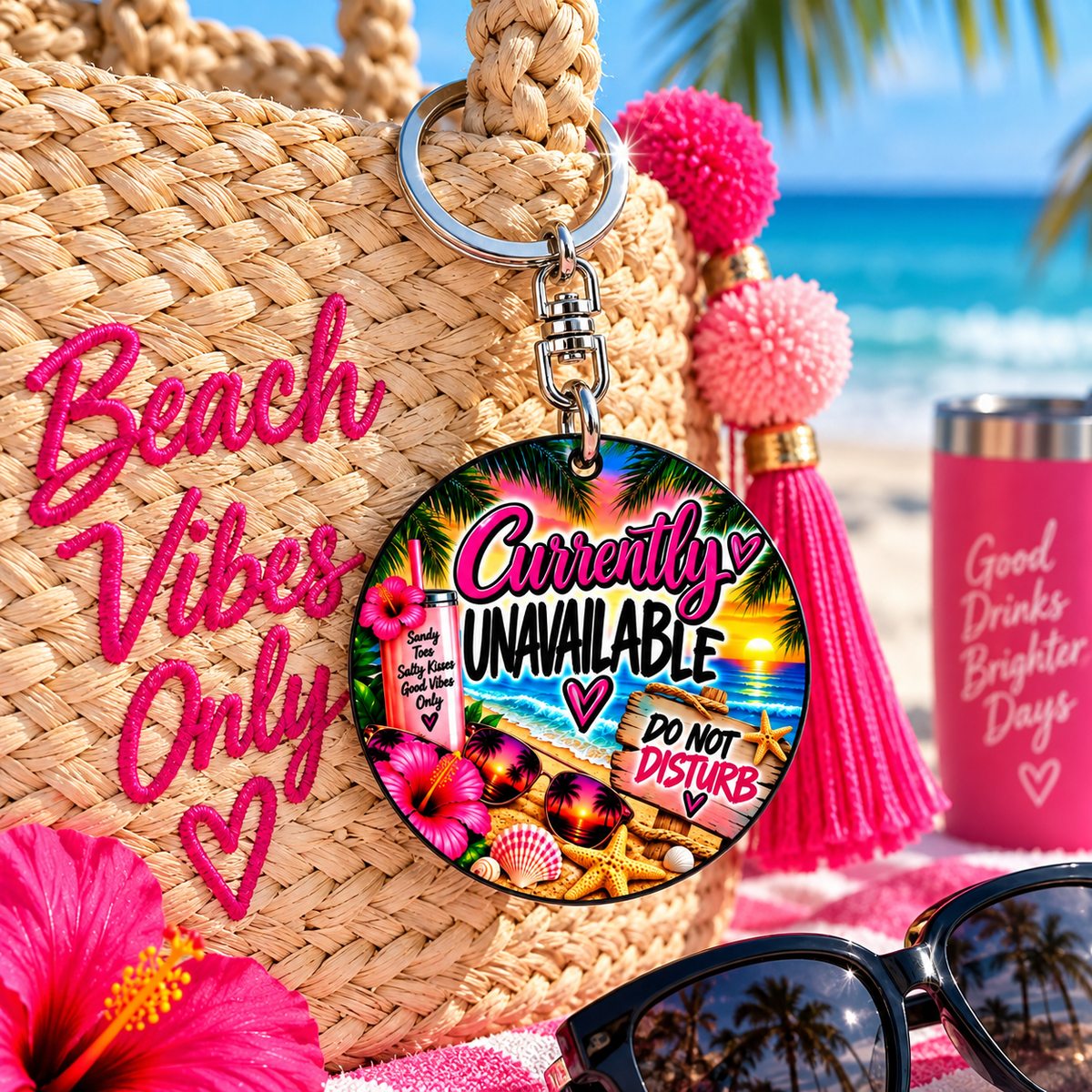 🌴 Currently Unavailable Keychain 💋