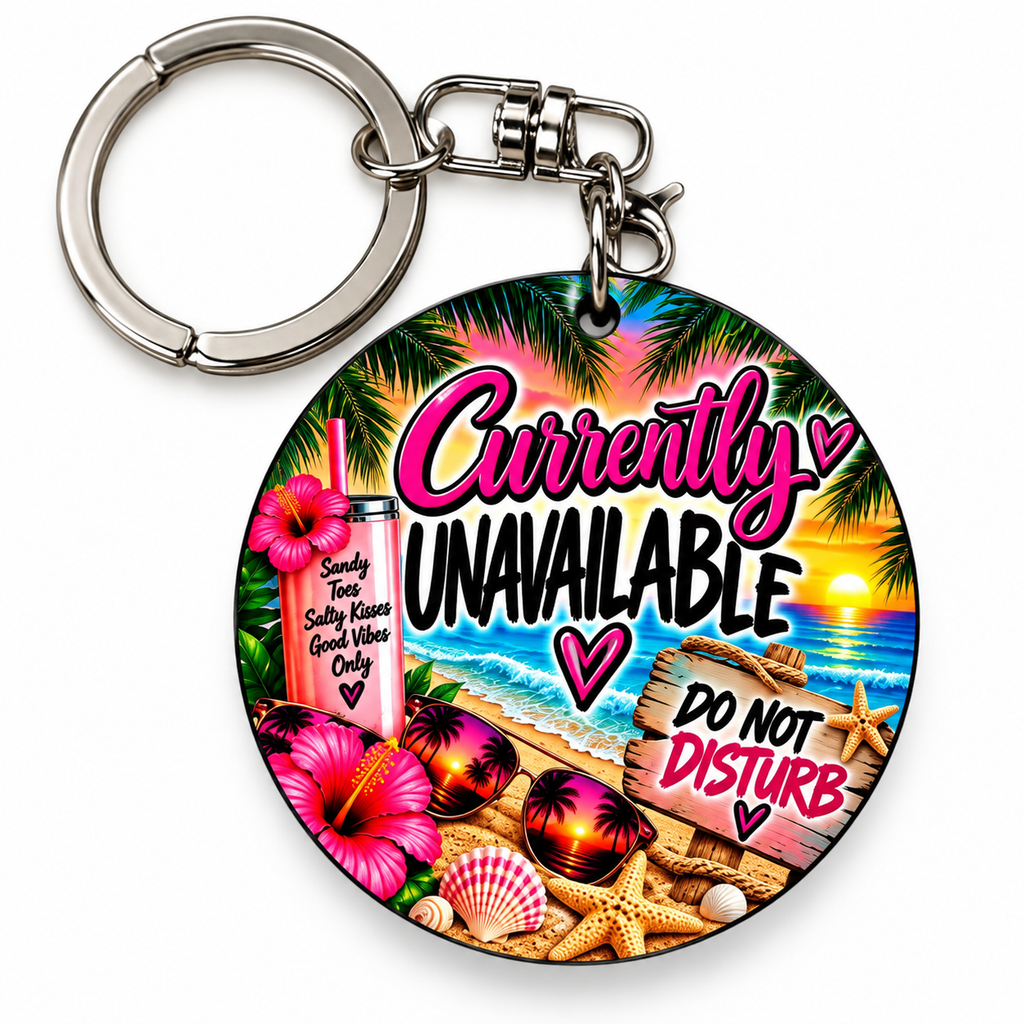 🌴 Currently Unavailable Keychain 💋