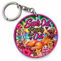 ☀️ Sun’s Out, Buns Out Beach Keychain 💕🍑