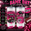 Dom & Brat Football Tumbler – 20 oz
