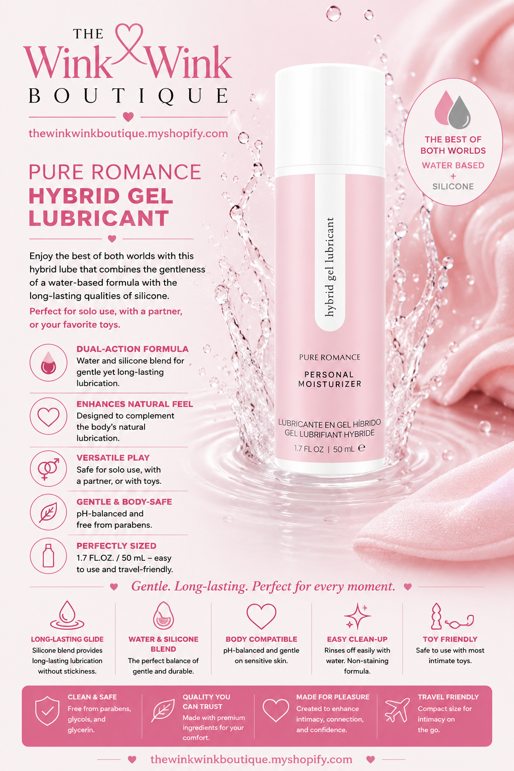 Hybrid Gel Lubricant